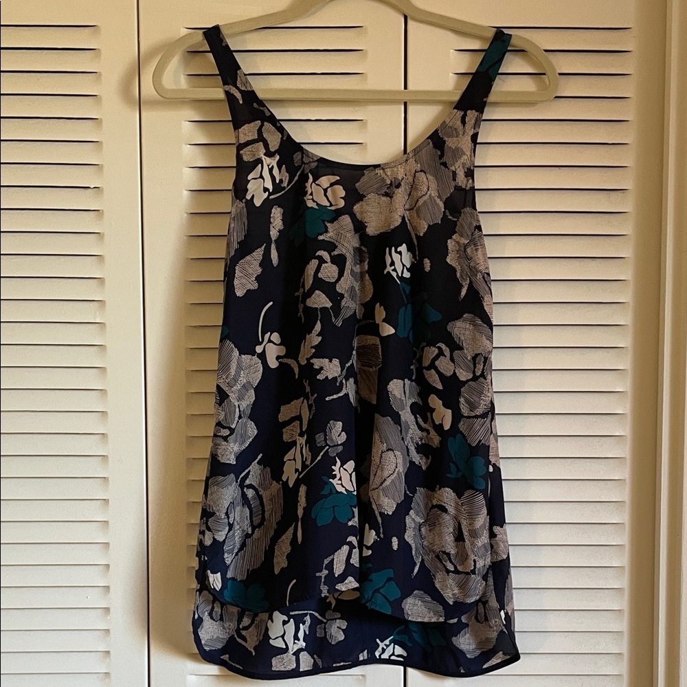 Quiksilver Navy Floral Camisole